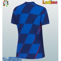 Croatia Replica Away Shirt Ladies Euro 2024 Short Sleeve